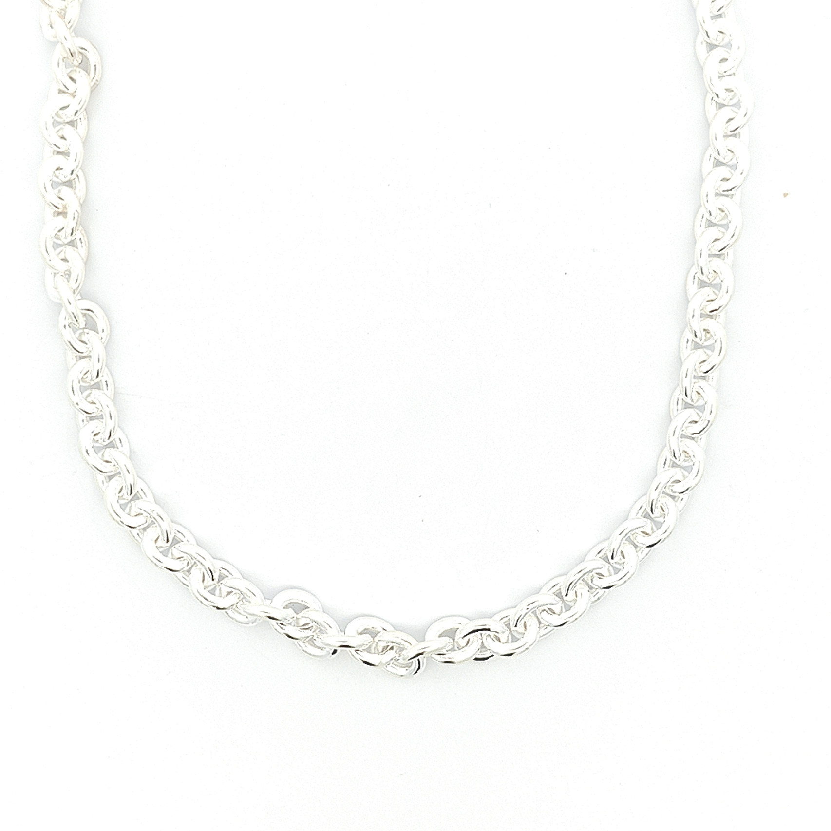 Sterling Silver Anchor Chain - 7.5mm | boothandbooth