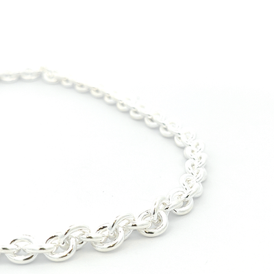 Sterling Silver Anchor Chain - 7.5mm - boothandbooth