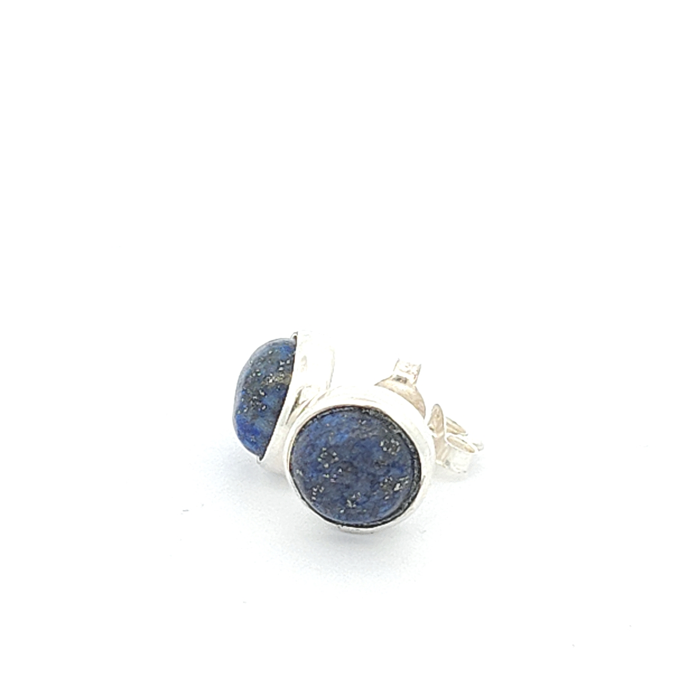 Lapis Lazuli Stud Earrings - Carly - boothandbooth