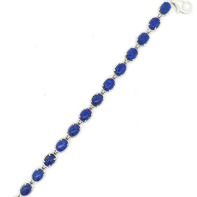 Lapis Lazuli Bracelet - Diana - boothandbooth
