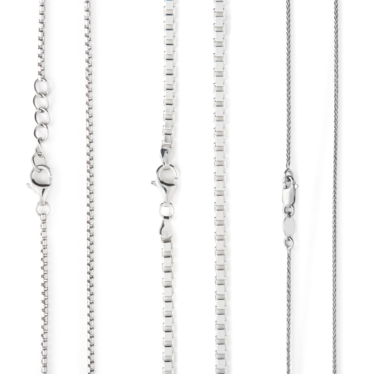Silver Back Chain Silver Chains