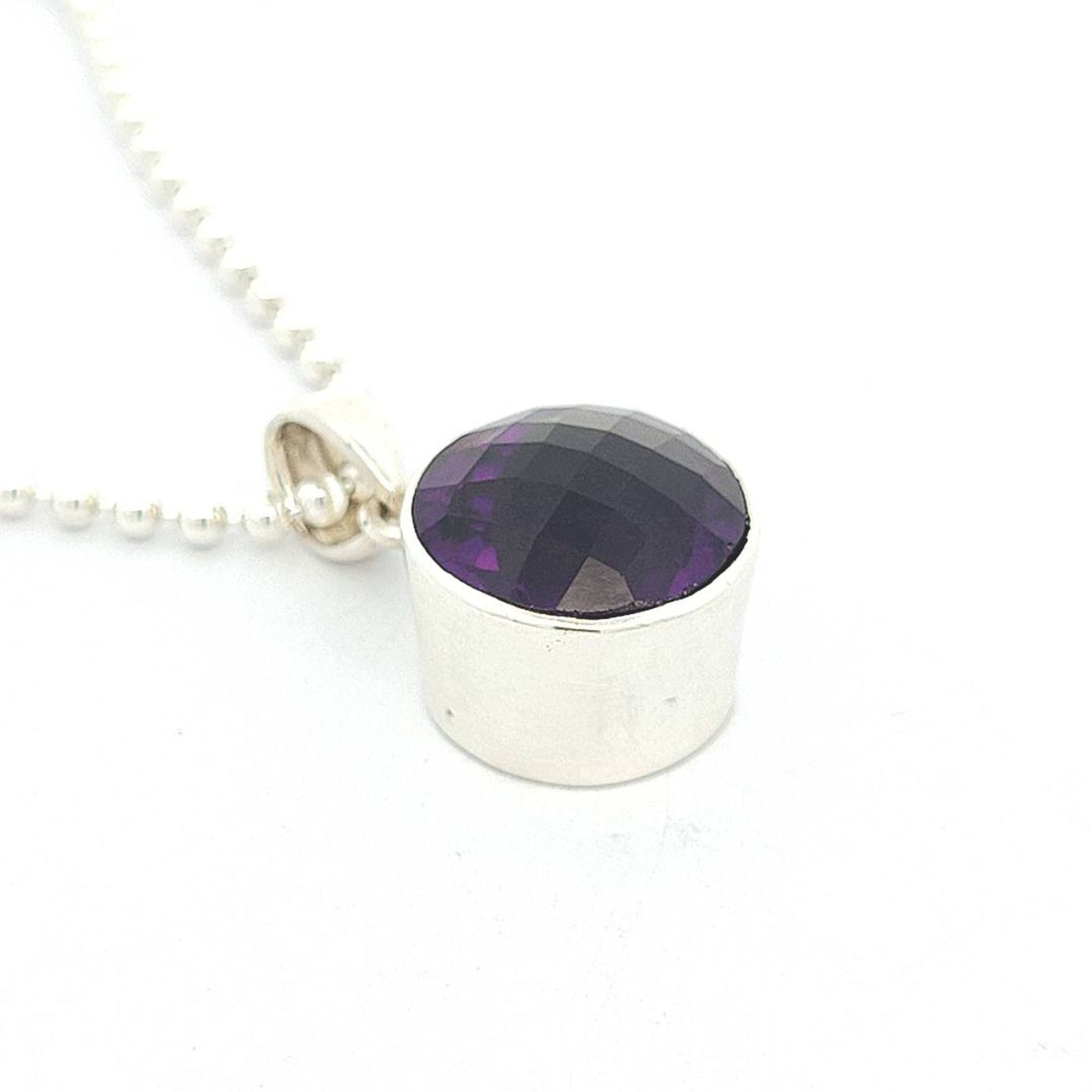 Amethyst Pendant - Kenya - boothandbooth