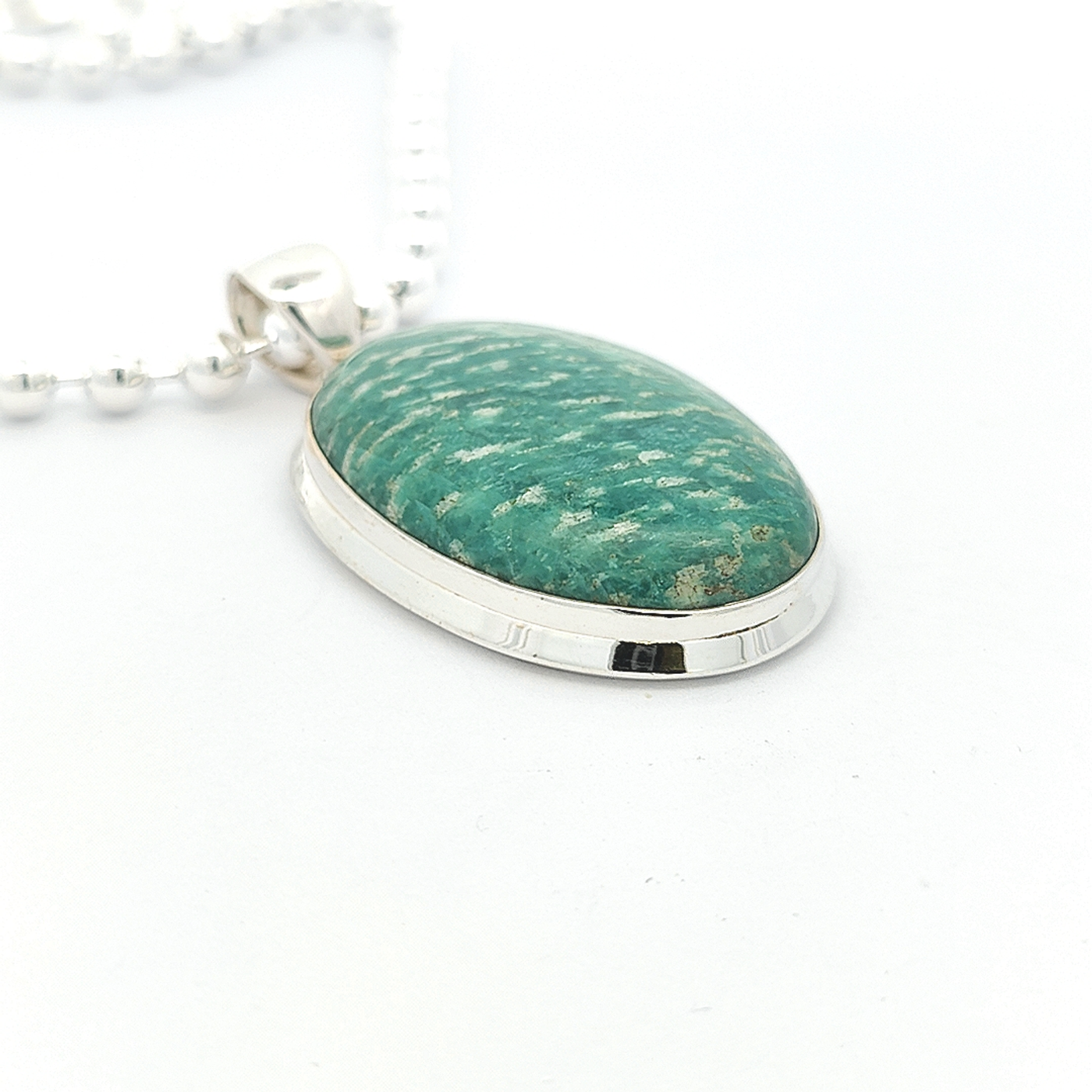 Amazonite Pendant - Gabrielle - boothandbooth