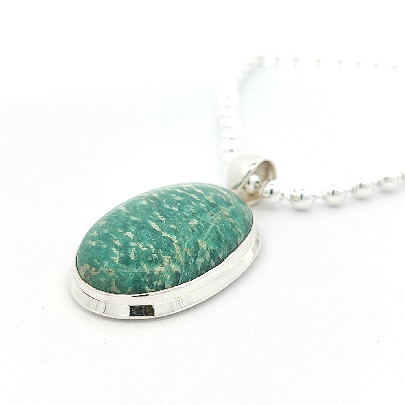 Amazonite Pendant - Gabrielle - boothandbooth
