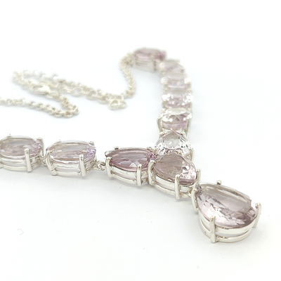 Amethyst Necklace - Bethany - boothandbooth