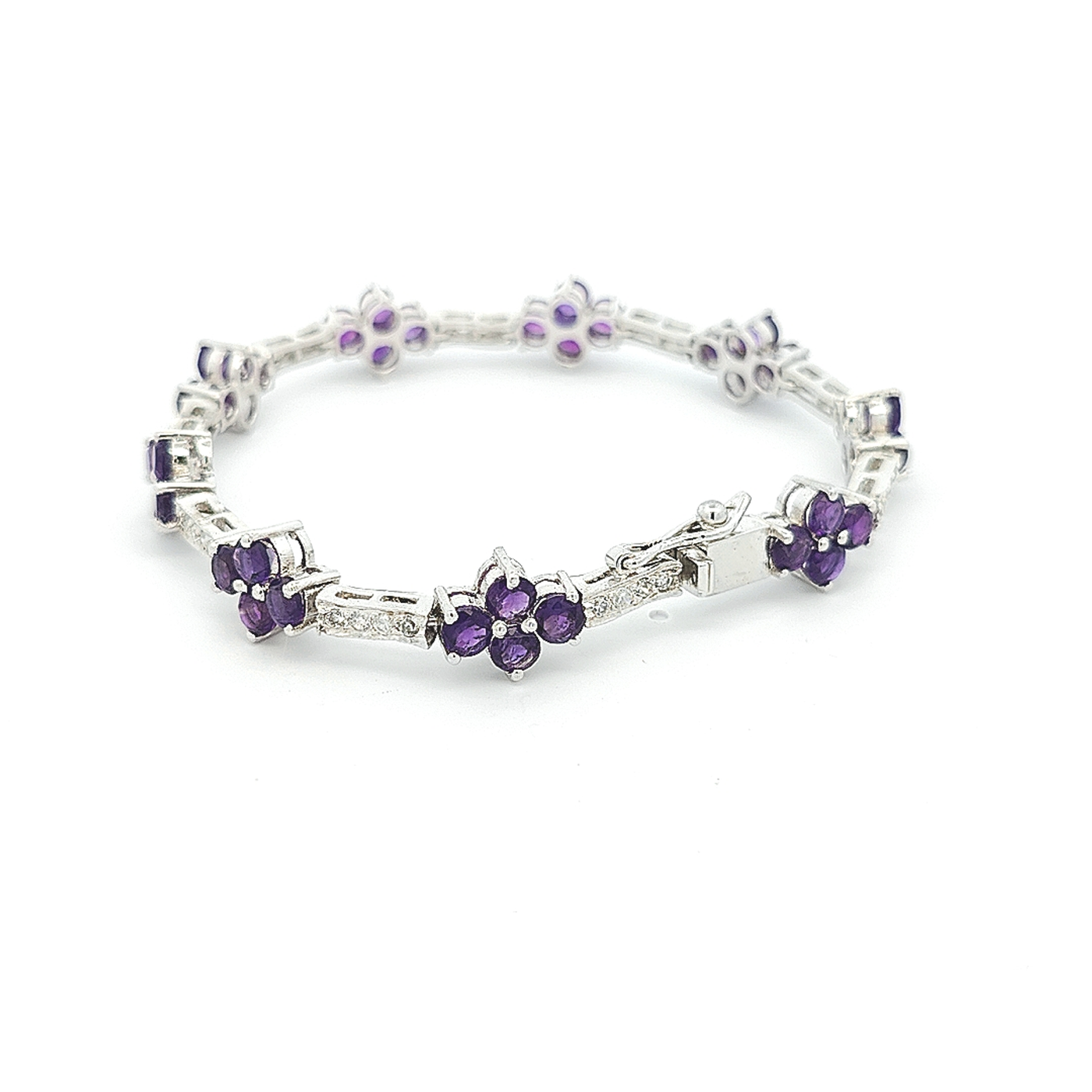 Amethyst Bracelet - Georgia - boothandbooth