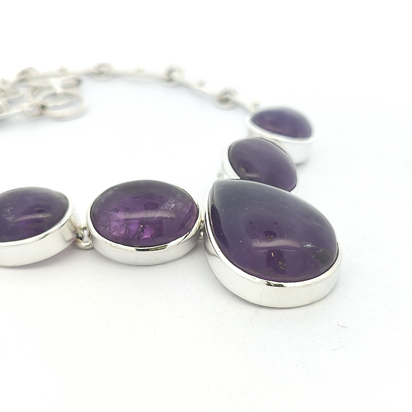 Amethyst Necklace - Bella - boothandbooth