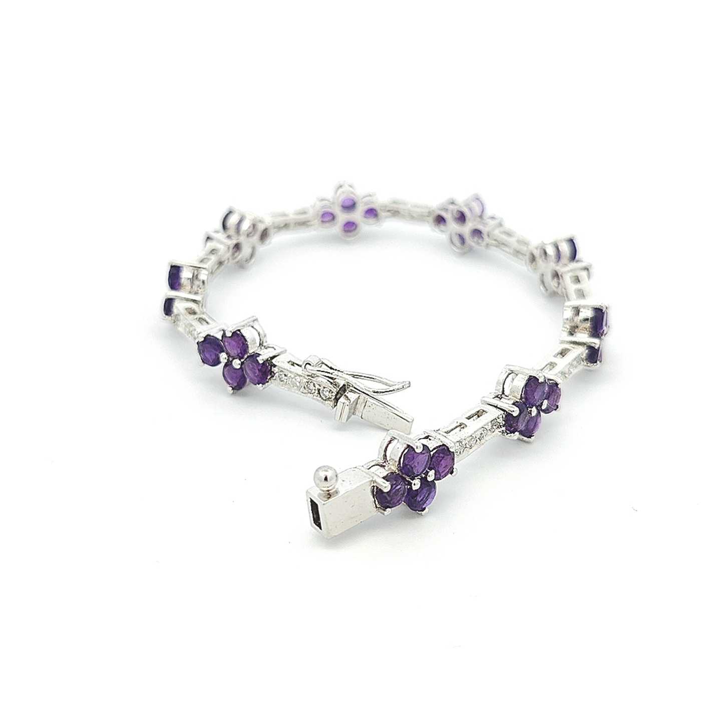 Amethyst Bracelet - Georgia - boothandbooth