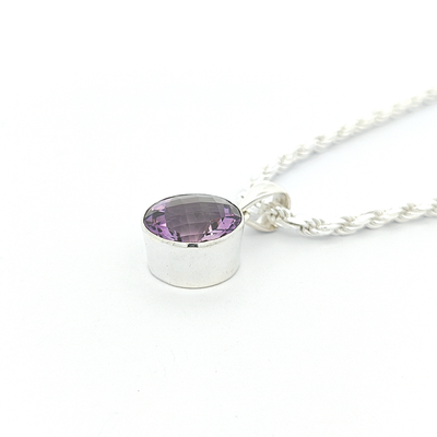 Amethyst Pendant - Raine - boothandbooth