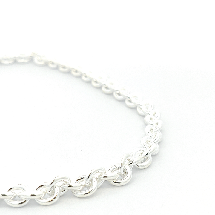 Sterling Silver Anchor Chain - 7.5mm | boothandbooth