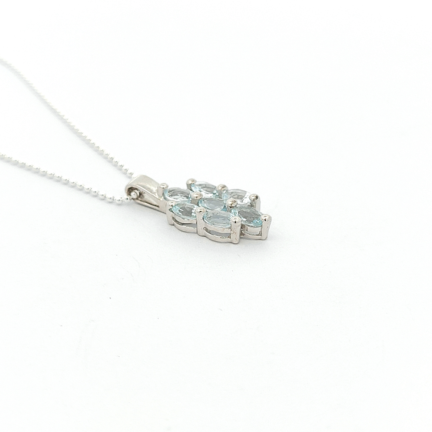 Aquamarine Pendant - Petula - boothandbooth