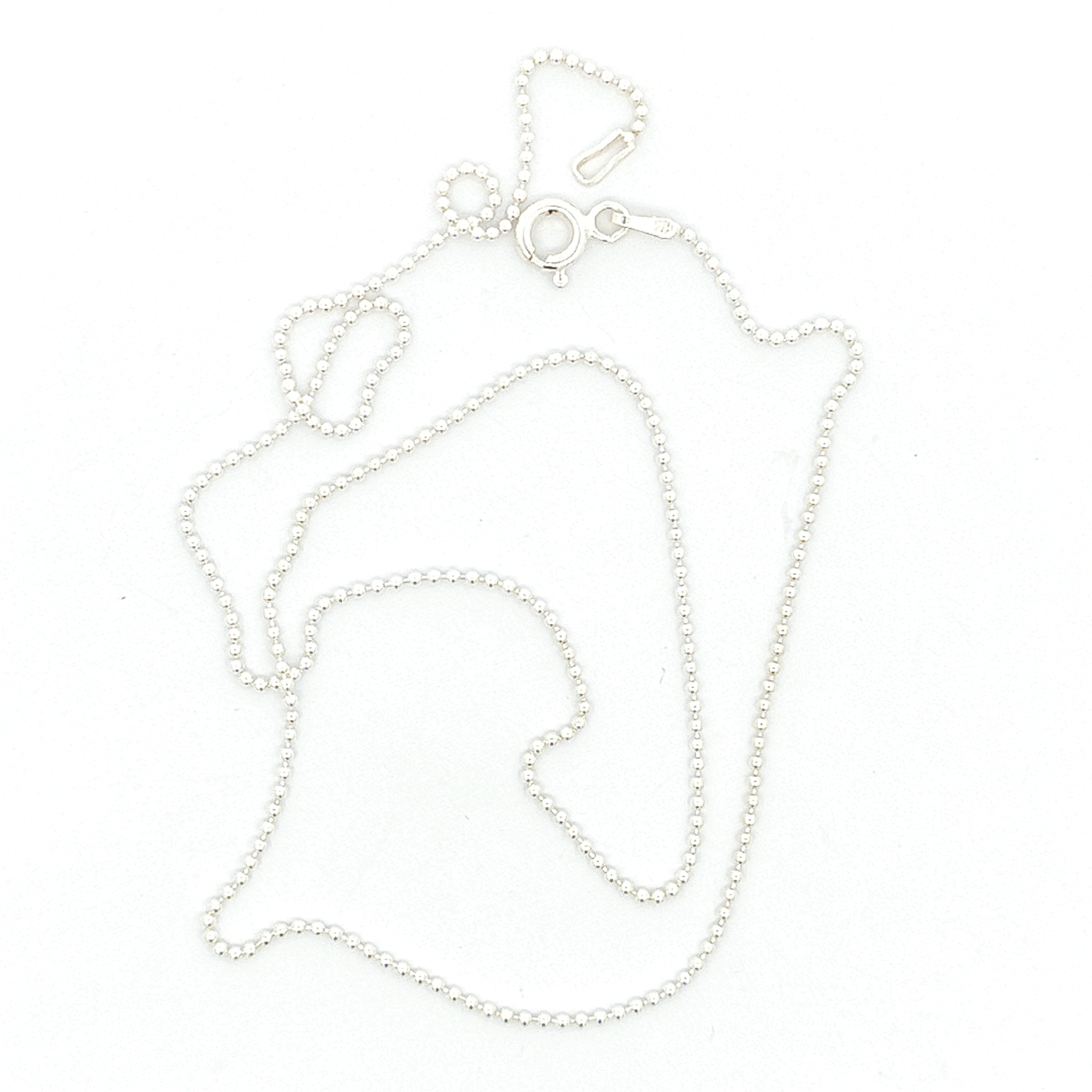 Sterling Silver Ball Chain - 1.2mm - boothandbooth