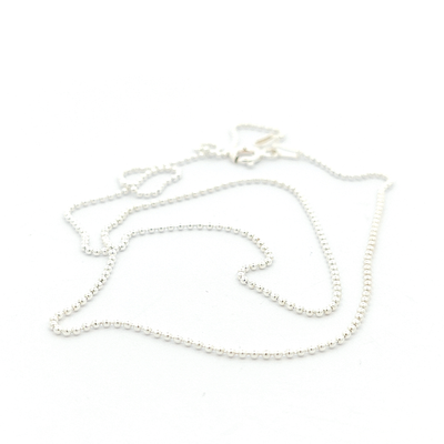 Sterling Silver Ball Chain - 1.2mm - boothandbooth