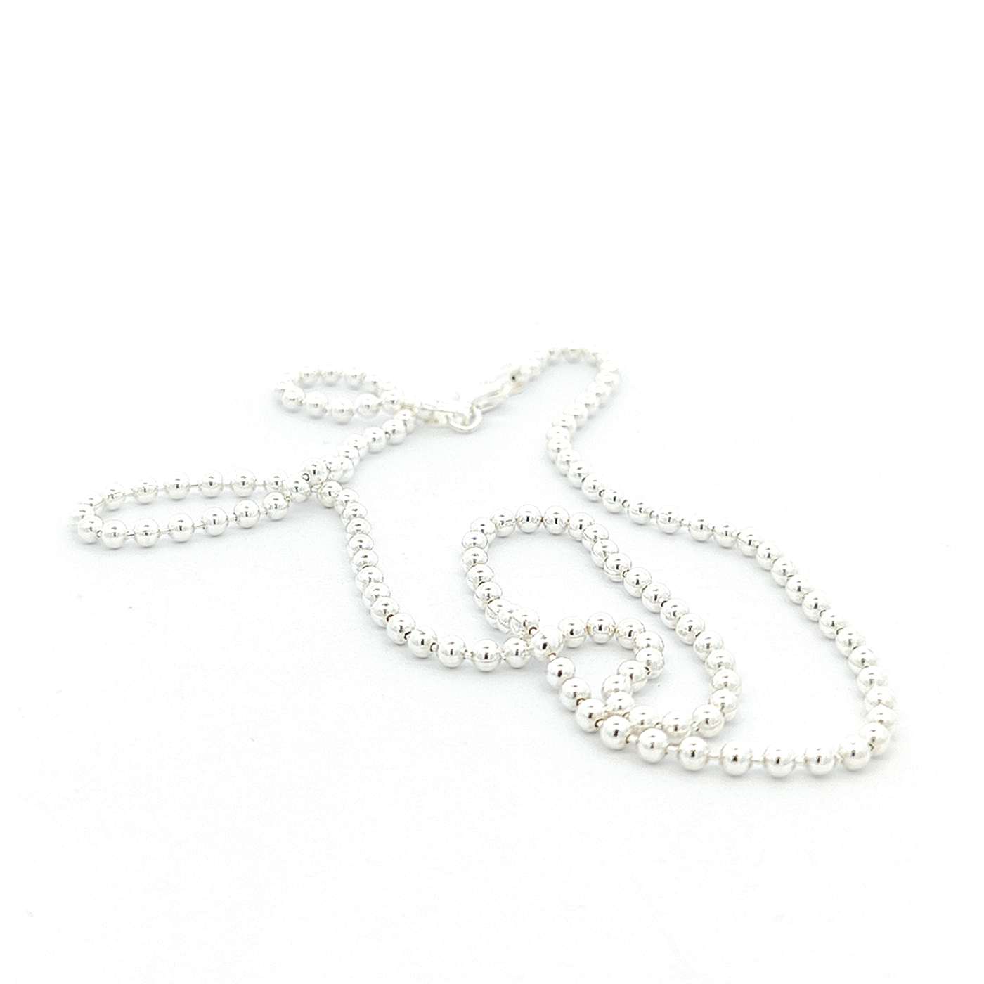 Sterling Silver Ball Chain - 2.5mm - boothandbooth