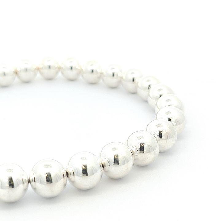 14K White Gold Bead Ball Round Box Necklace| 24.57 Grams| Length 22"| 3.58 MM - N8322C 14K White Gold Bead Ball Round Box Necklace| 24.57 Grams| Length 22"| 3.58 MM - N8322C
