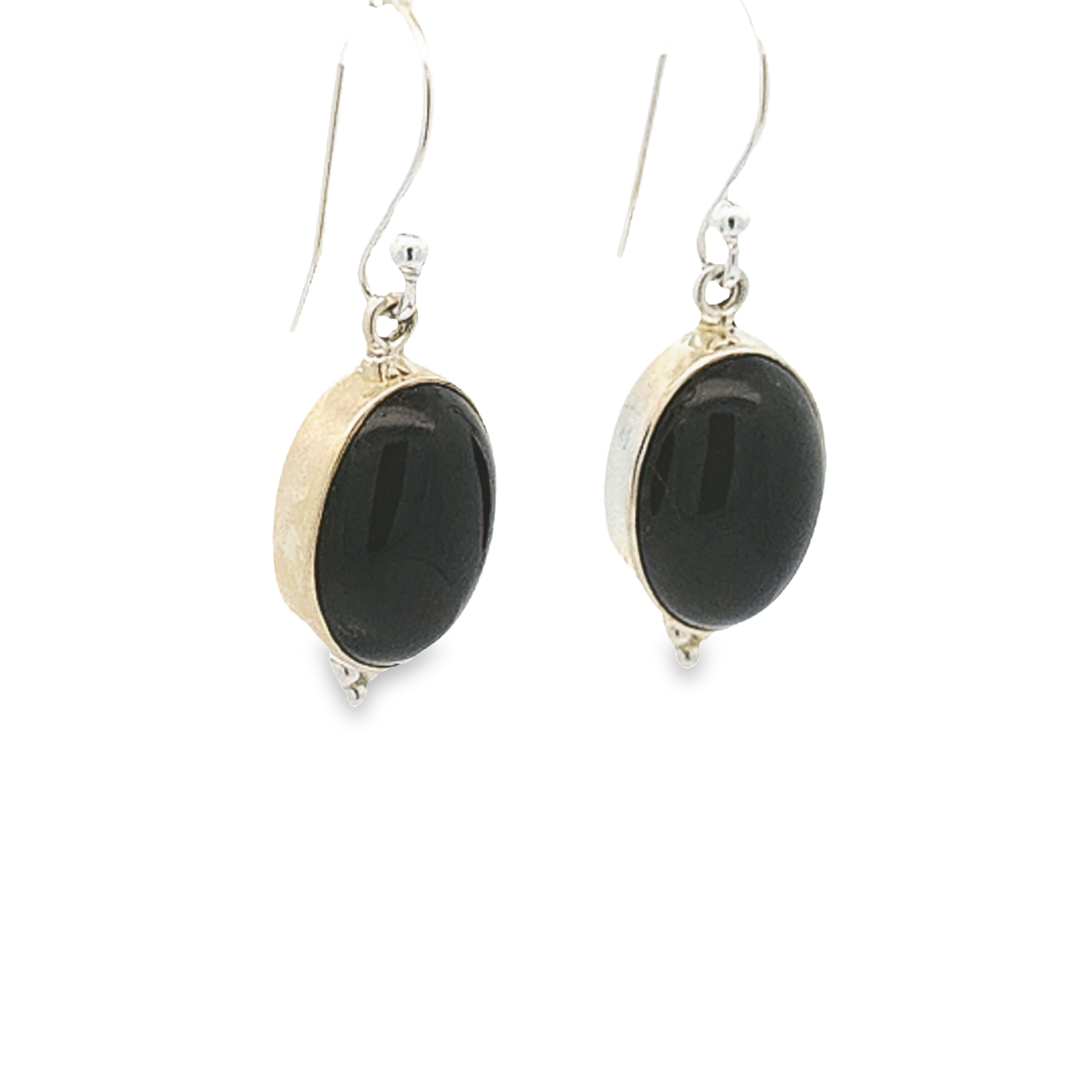 Black Onyx Earrings - Simone - boothandbooth