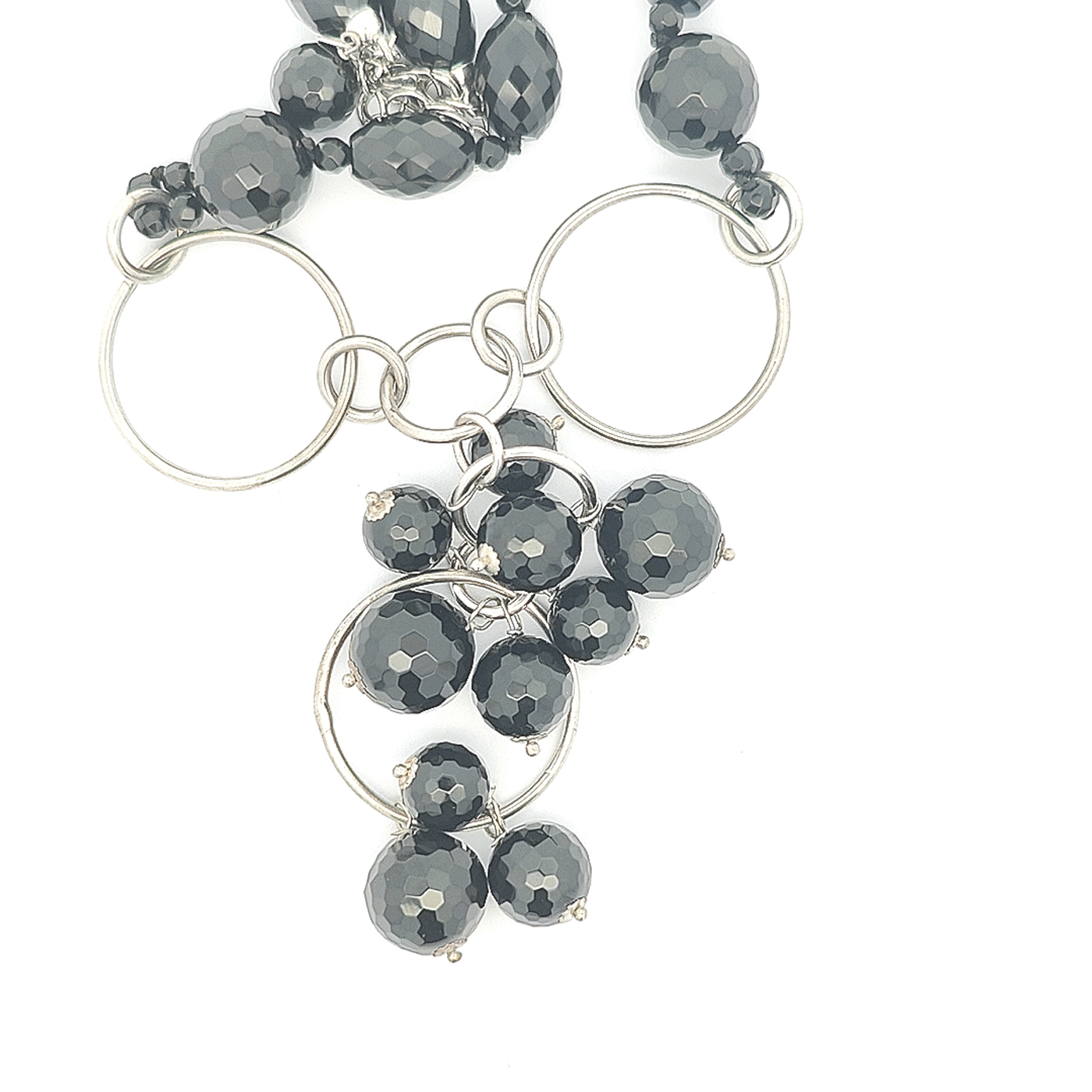 Black Onyx Necklace - Antonia - boothandbooth