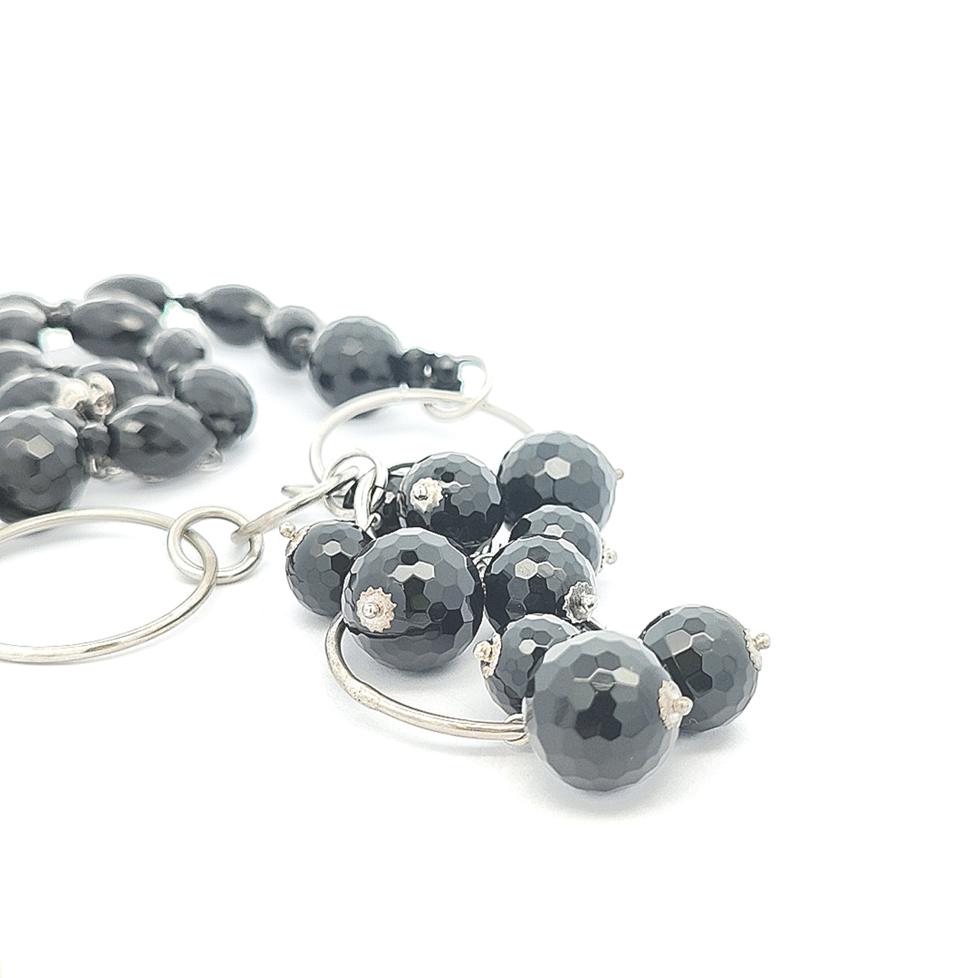 Black Onyx Necklace - Antonia - boothandbooth