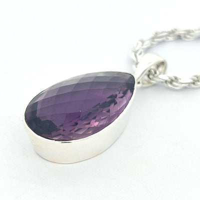 Brazilian Amethyst Pendant - Lara - boothandbooth