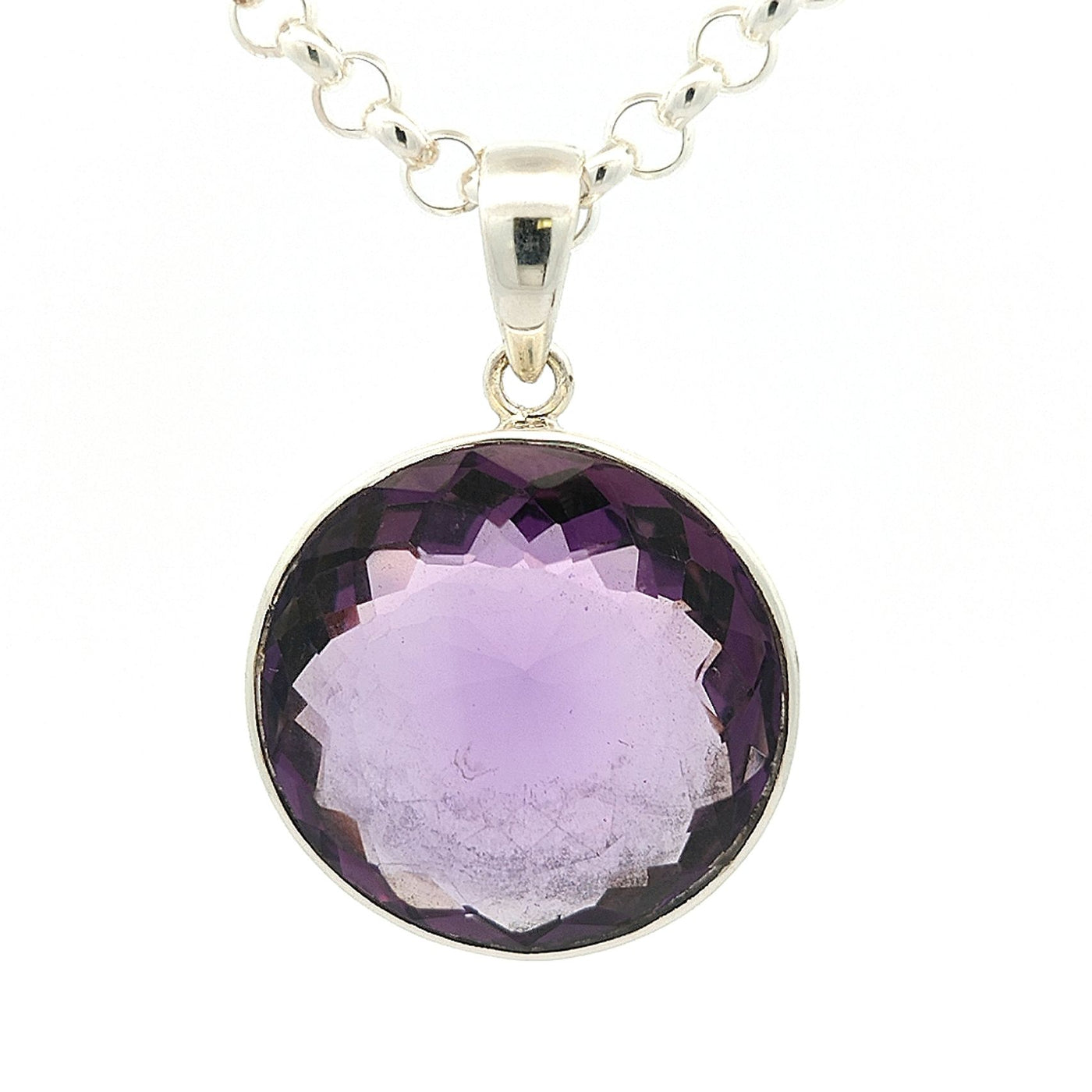 Brazilian Amethyst Pendant - Vera - boothandbooth