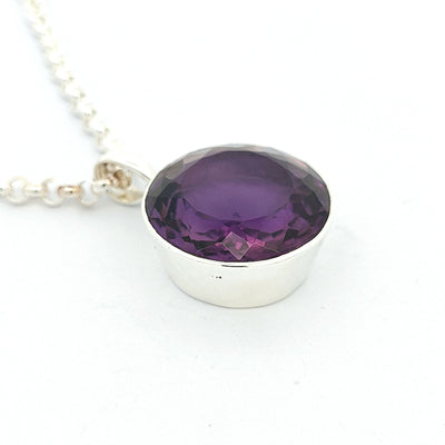 Brazilian Amethyst Pendant - Vera - boothandbooth