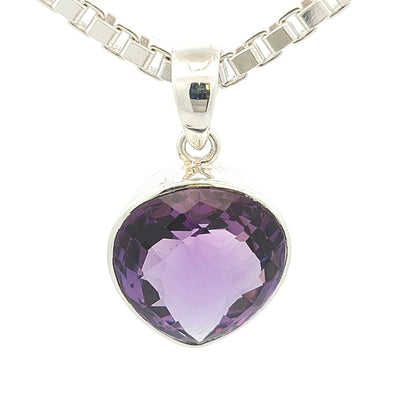 Brazilian Amethyst Pendant - Maisie - boothandbooth