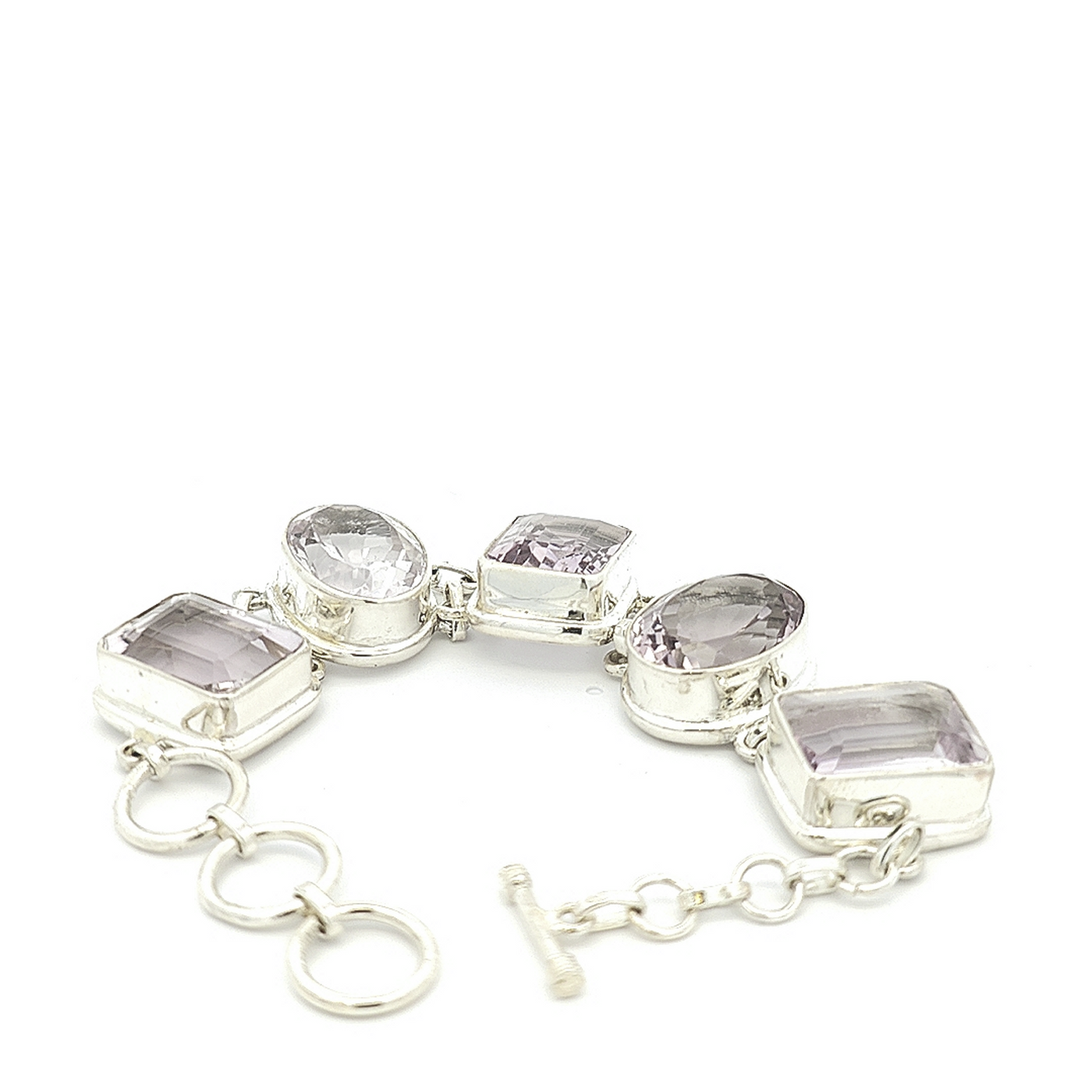 Brazilian Amethyst Bracelet - Lola - boothandbooth