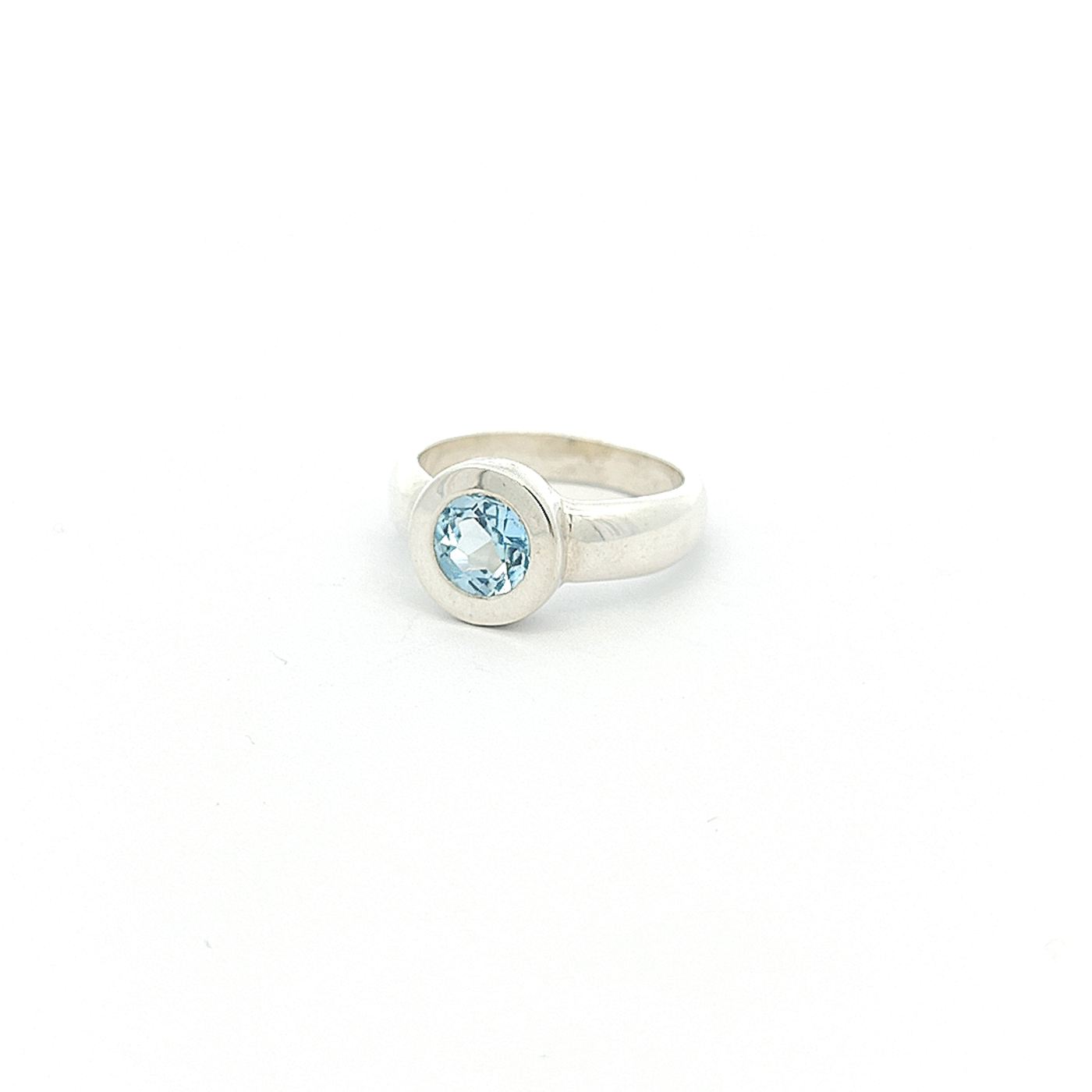 Blue Topaz Ring - Kandinsky - boothandbooth