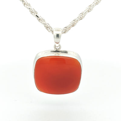 Carnelian Pendant Large - Megan - boothandbooth