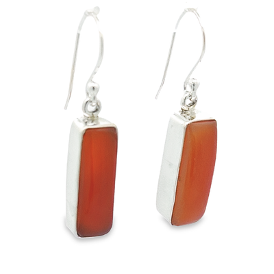 Carnelian Earrings - Evita - boothandbooth