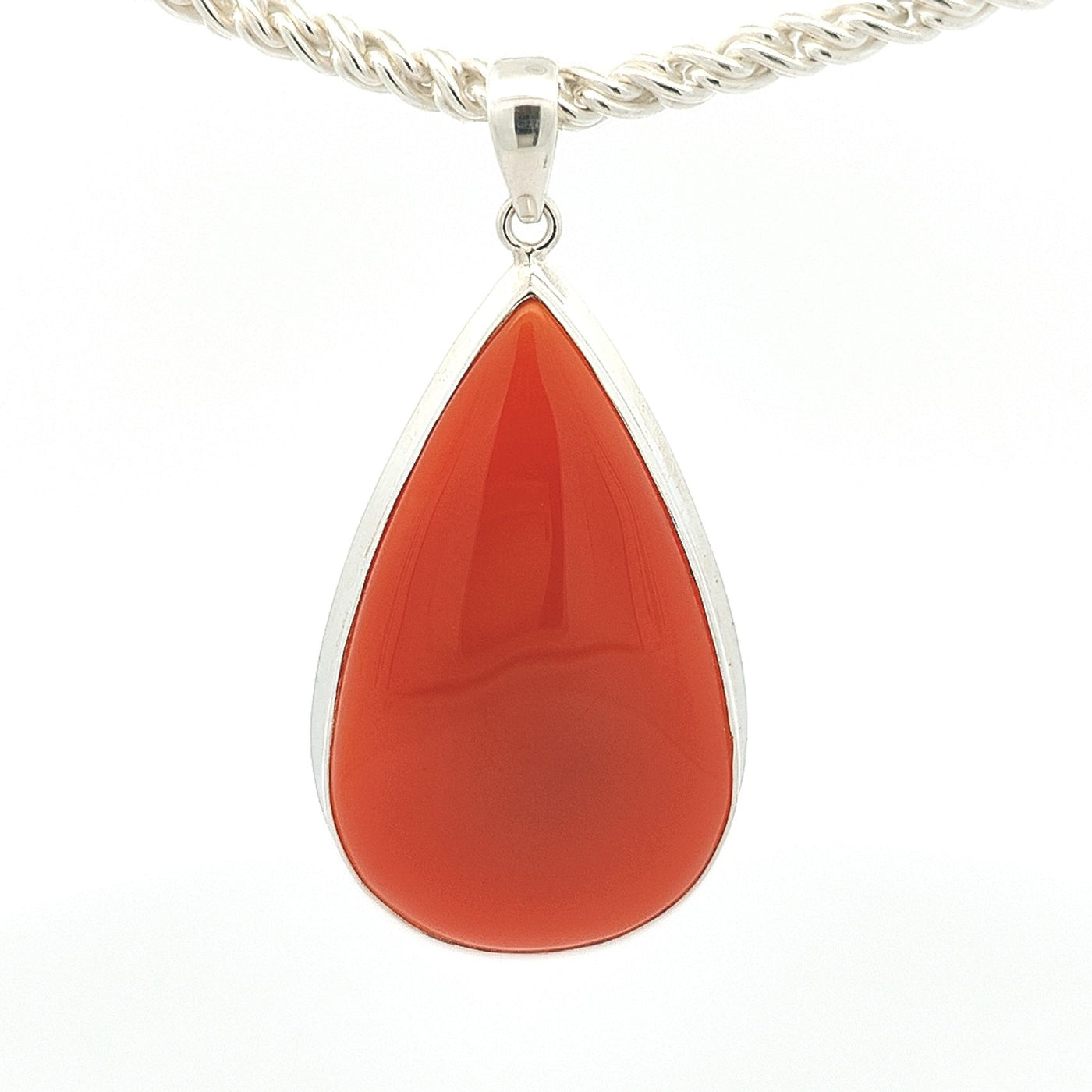 Carnelian Pendant - Constance Large - boothandbooth
