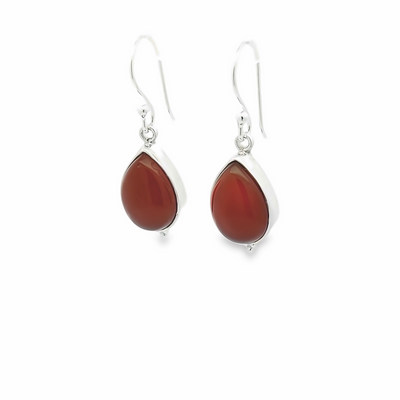 Carnelian Earrings - Adelle - boothandbooth