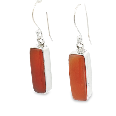 Carnelian Earrings - Evita - boothandbooth