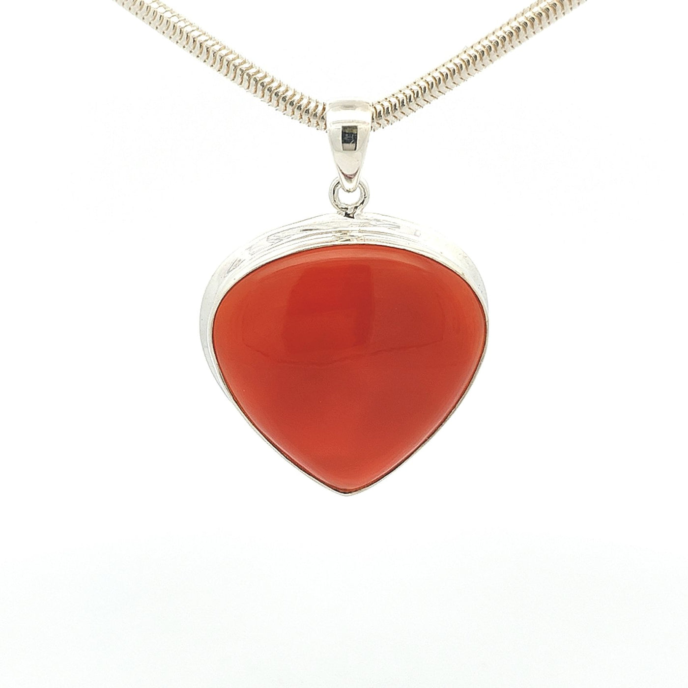 Carnelian Pendant - Sophie - boothandbooth