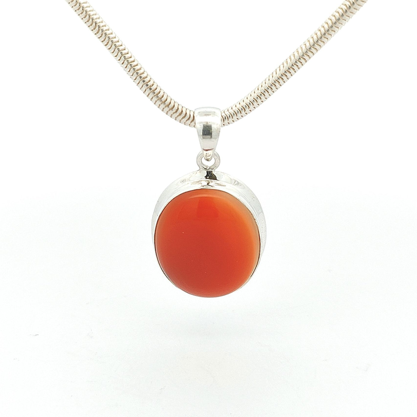 Carnelian Pendant - Mary - boothandbooth