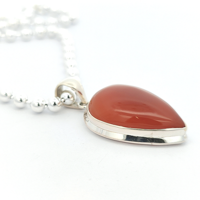 Carnelian Pendant - Coco - boothandbooth
