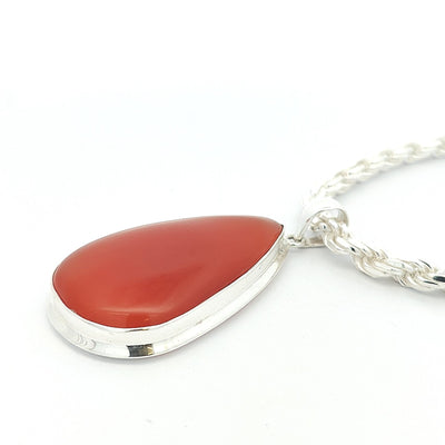 Carnelian Pendant - Constance - boothandbooth