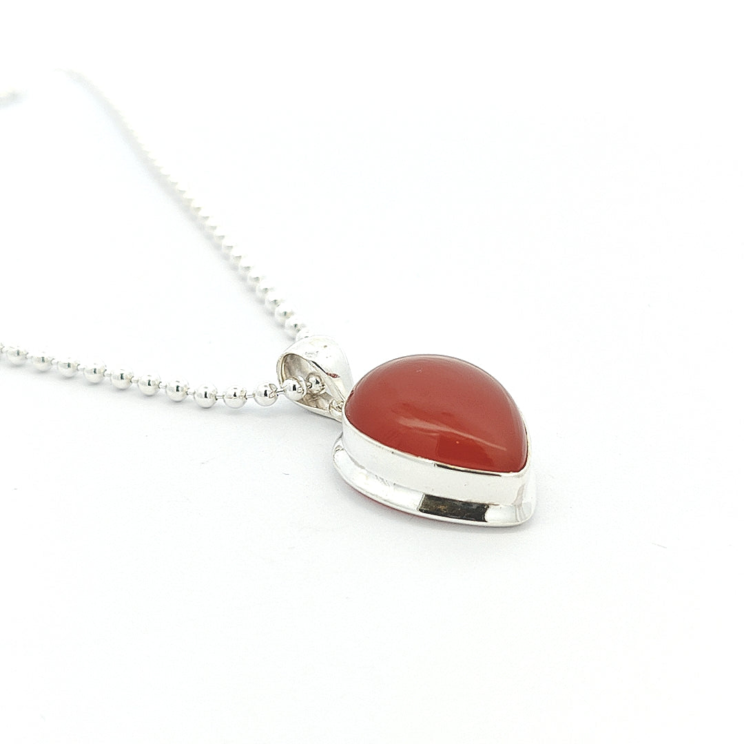 Carnelian Pendant - Small Coco - boothandbooth