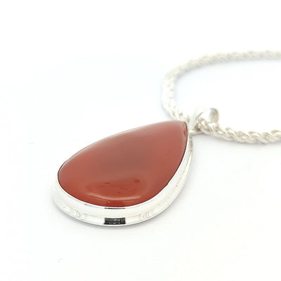 Carnelian Pendant - Constance Large - boothandbooth
