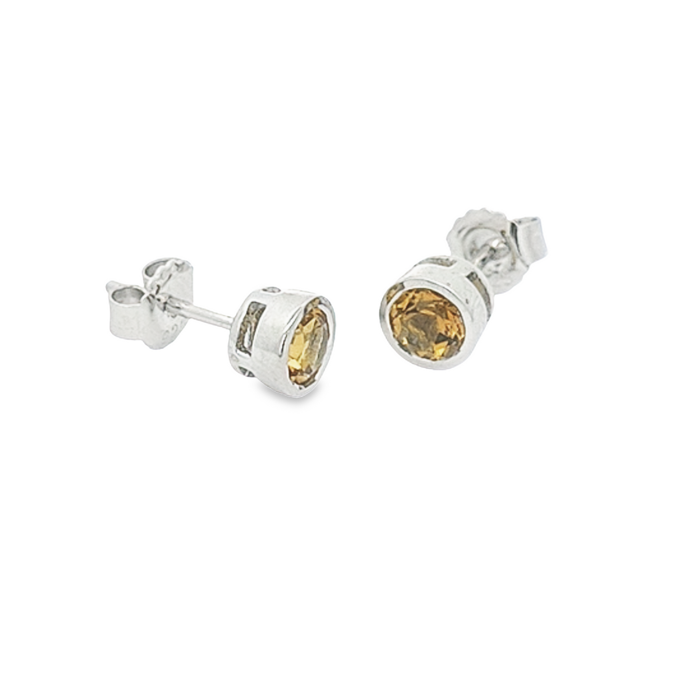 Citrine Studs - Georgie - boothandbooth