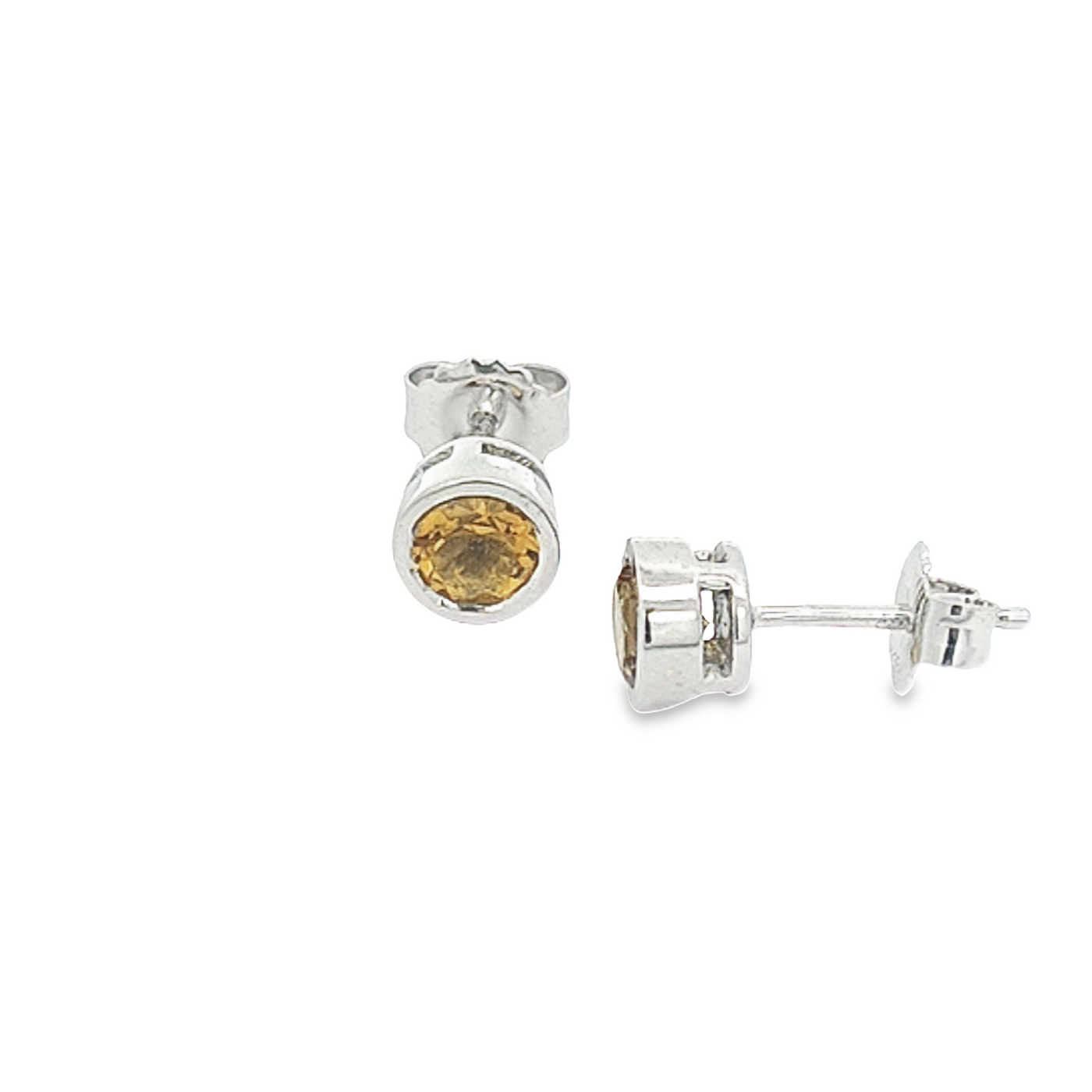 Citrine Studs - Georgie - boothandbooth