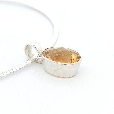 Citrine Pendant - Candy - boothandbooth