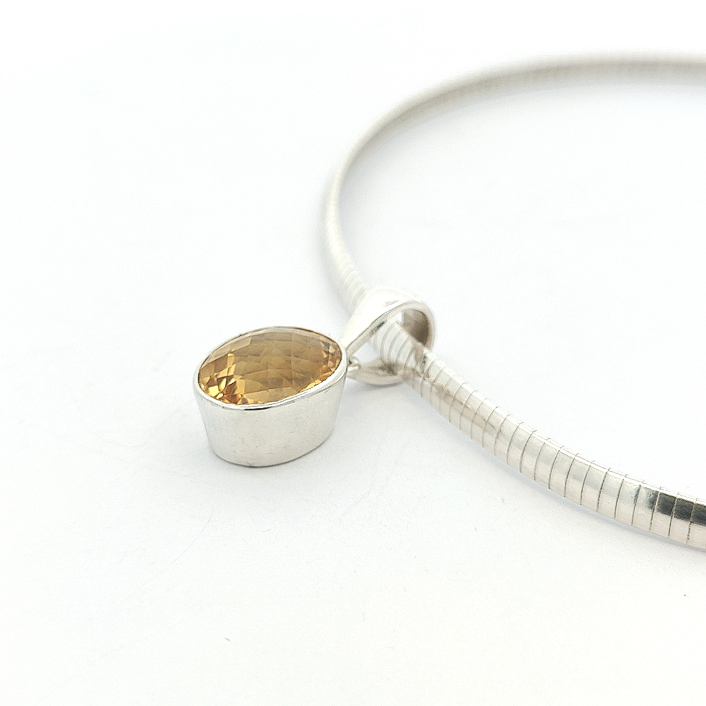 Citrine Pendant - Mady - boothandbooth