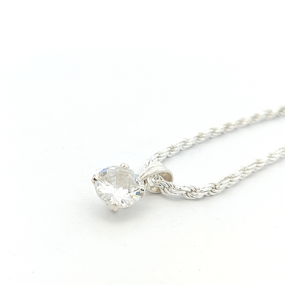 CZ Pendant - Virginia - boothandbooth