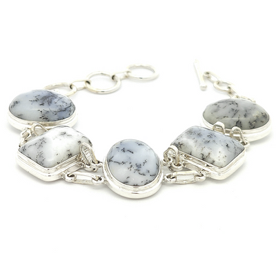 Dendritic Agate Bracelet - Lola - boothandbooth