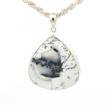 Dendritic Agate Pendant - Molly - boothandbooth
