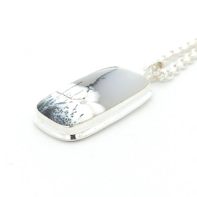 Dendritic Agate Pendant - Alice - boothandbooth