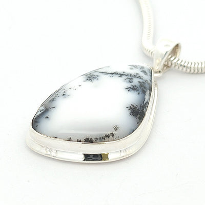 Dendritic Agate Pendant - Fancy - boothandbooth