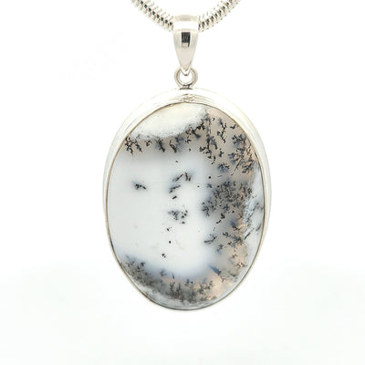 Dendritic Agate Pendant - Kim - boothandbooth