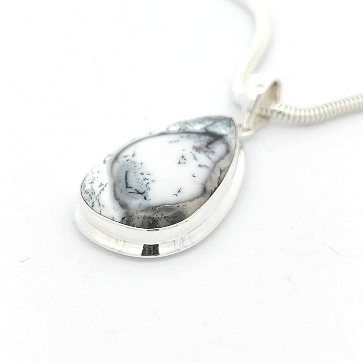 Dendritic Agate Pendant - Dani - boothandbooth